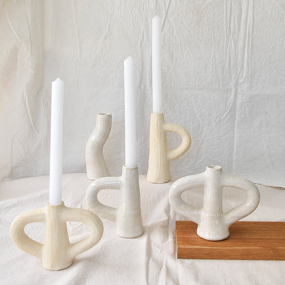 Candelabro orejón doble