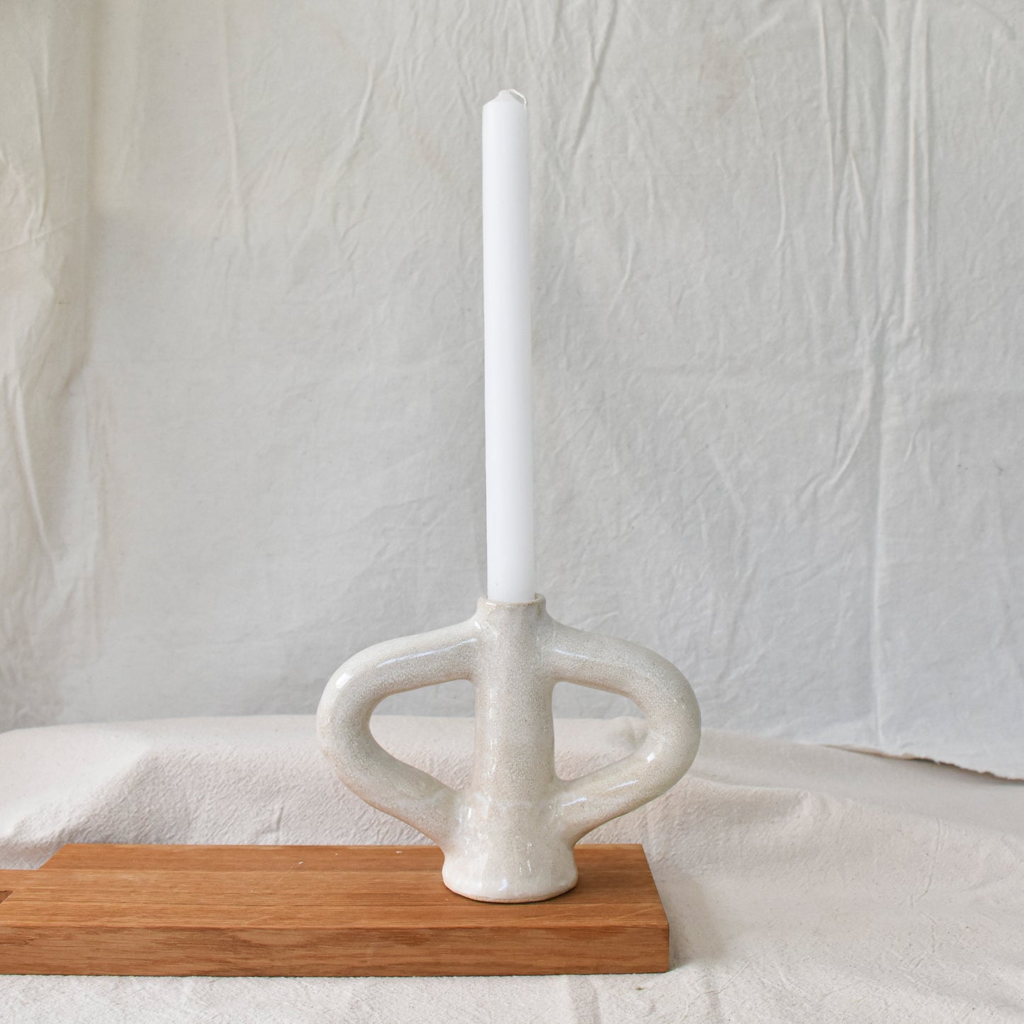 Candelabro orejón doble